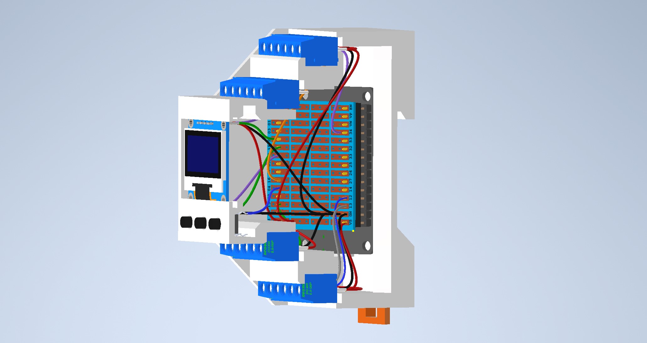 Obudowa na szynę DIM 35mm